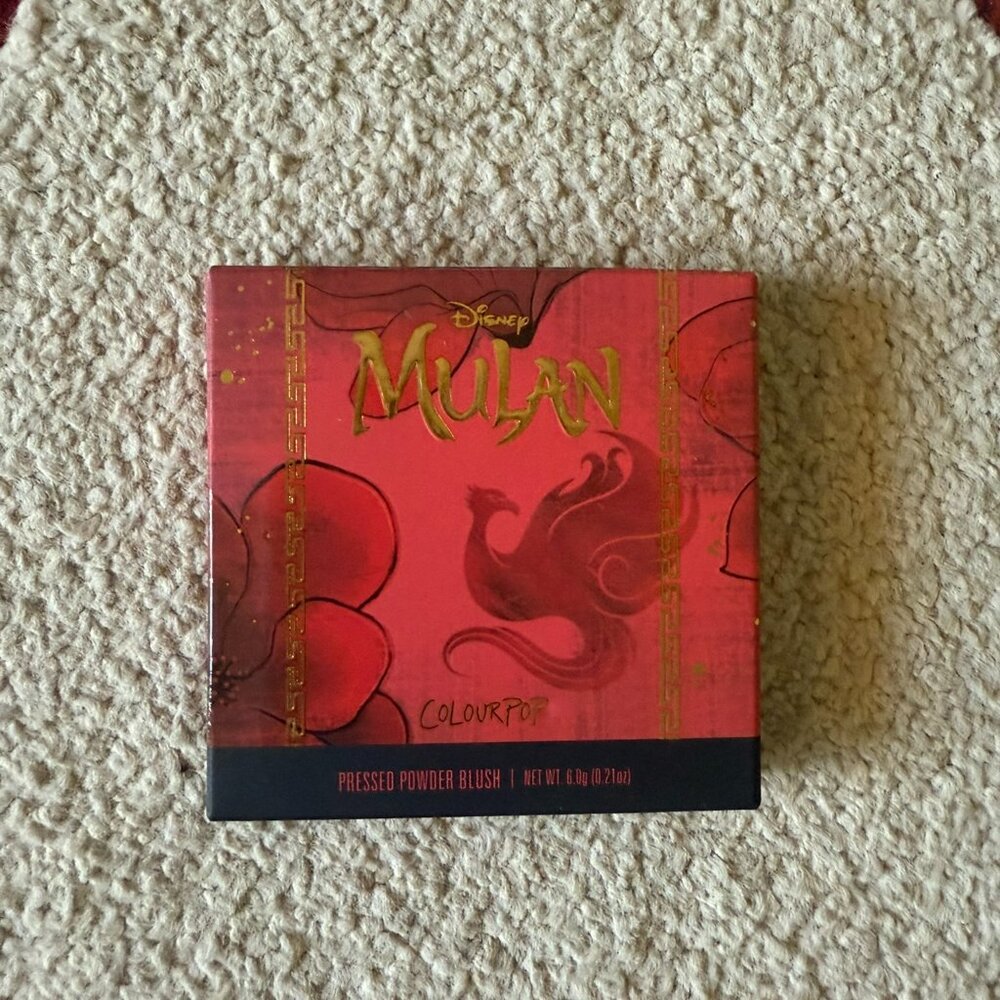 Colourpop x Disney's Mulan Pressed Powder Blush in shade "Matchmaker"